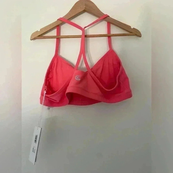 NWT- JOHNNY WAS 'CALME' Endurance Sports Bra size XL coral - Picture 3 of 3